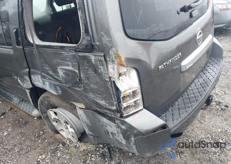 2008 Nissan Pathfinder S from USA, damaged, VIN 5N1AR18UX8C606483